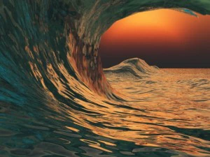 crashing waves  vue and obj 3D Model
