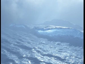 crashing waves  vue and obj 3D Model