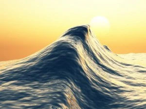 crashing waves  vue and obj 3D Model