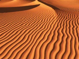 white and gold sand desert 3D Model