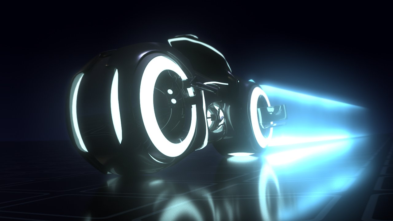 Tron Light Cycle 3d Model In Motorcycle 3dexport