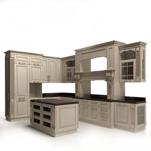 julia kitchen 3Dモデル .c4d .max .obj .3ds .fbx .stl .blend 