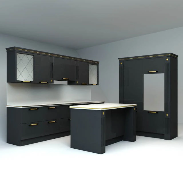 scavolini kitchen 3D Model .c4d .max .obj .3ds .fbx .stl .blend