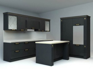 scavolini kitchen Model 3D