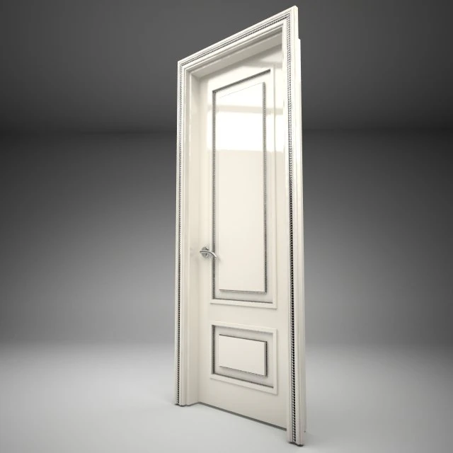 door art  deco 3D Model .c4d .max .obj .3ds .fbx .stl .blend 