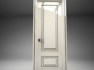 door art  deco Modelo 3D