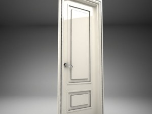 door art  deco Modelo 3D