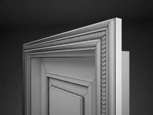door art  deco Modelo 3D