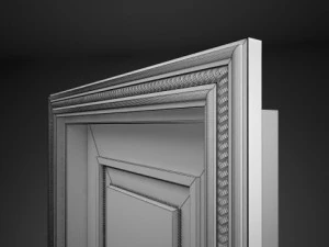 door art  deco 3D Model