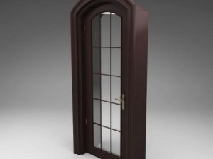 classic door Model 3D