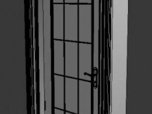 classic door 3D मॉडल