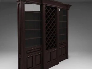 skrzynka na wino Model 3D