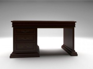 classic  table 3D Model