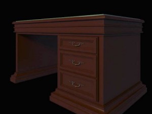 classic  table 3D Model