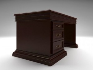 classic  table 3D Model