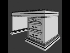 classic  table 3D Model