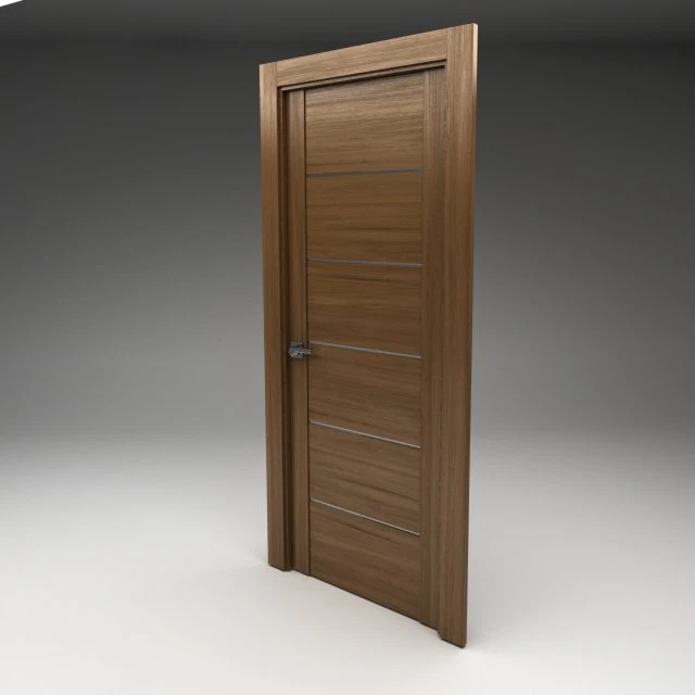 high  tech door 3D Model .c4d .max .obj .3ds .fbx .stl .blend 
