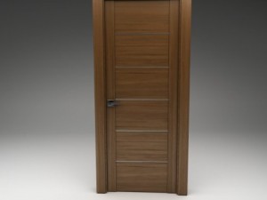 high  tech door 3D-Modell