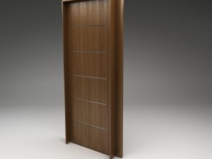high  tech door 3D-Modell