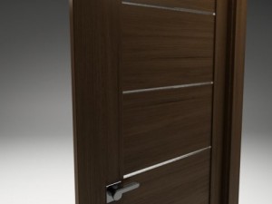 high  tech door 3D-Modell