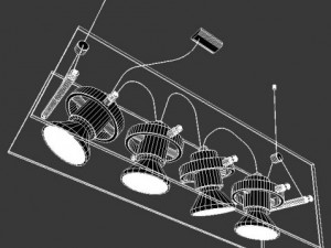 spotlight lamp 3Dモデル