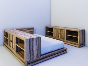 childrens bed Model 3D