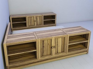 childrens bed Modello 3D