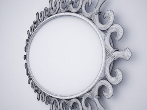 art  deco mirror chistopher guy Modelo 3D