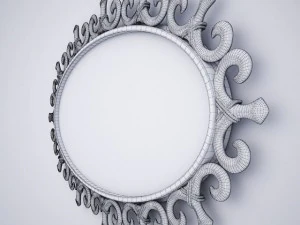 art  deco mirror chistopher guy 3D Model