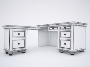 provence table Modelo 3D