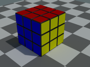 rubicks cube Modelo 3D