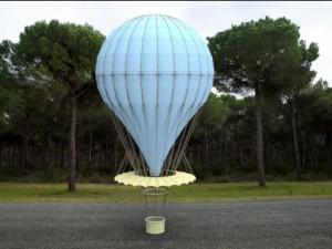 hot air balloon 3D Model