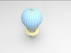 hot air balloon 3D Model