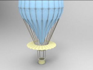 hot air balloon 3D Model