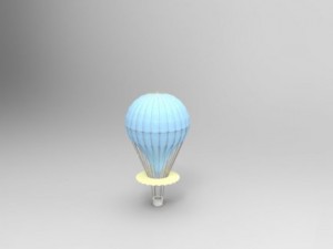 hot air balloon 3D Model