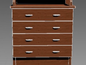 commode 3D-Modell