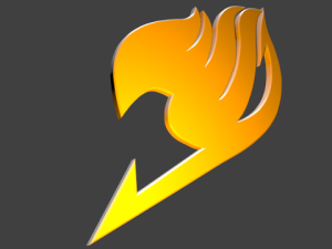 fairy tail logo 3d Model 3D