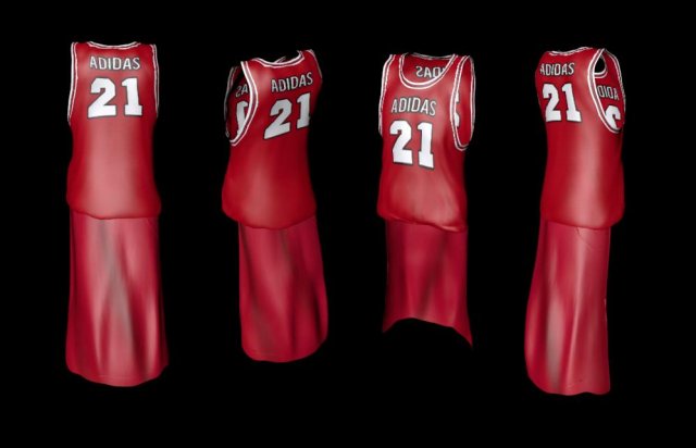 adidas tail tank Model 3D .c4d .max .obj .3ds .fbx .stl .blend 