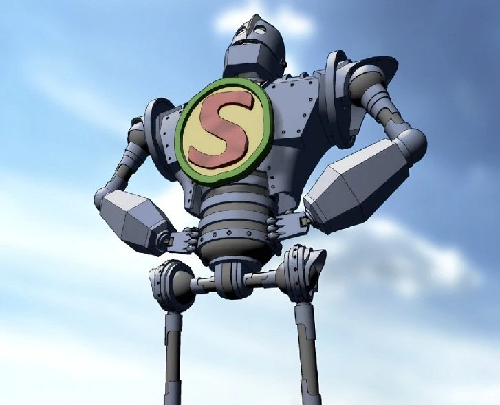 iron giant 3D Model .c4d .max .obj .3ds .fbx .stl .blend 
