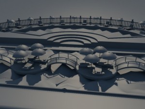 big pool 3D 모델