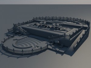 big pool 3D 모델