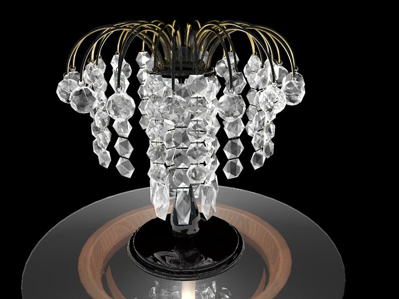 lampada elegante Modello 3D .c4d .max .obj .3ds .fbx .stl .blend 