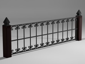 railing 3Dモデル
