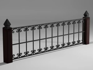 ringhiera Modello 3D