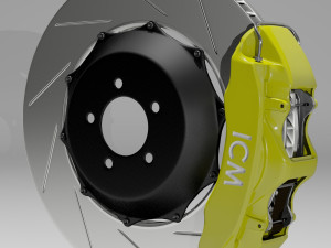 brake kit 3D Model