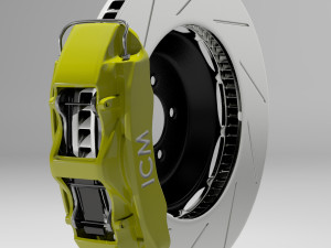 brake kit 3D Model