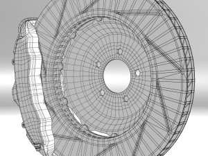 brake kit 3D Model