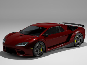 concept car 3D Model
