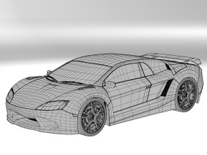 concept car 3D Model