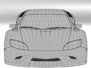 carro-conceito Modelo 3D